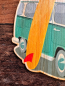 Preview: *NEU* Bambus Sticker " Bus & Surfbrett "